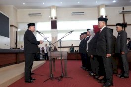 Sekda Sulsel Lantik Pejabat Eselon II dan III, Berikut Daftarnya