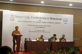 Makassar Kota Pertama Pelaksanaan Konferensi kota Cerdas Bersama Jasca