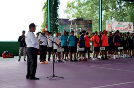 Pelaksanaan Turnamen Tennis Parepare Peduli Cup Diharap Jadi Pembinaan Atlet