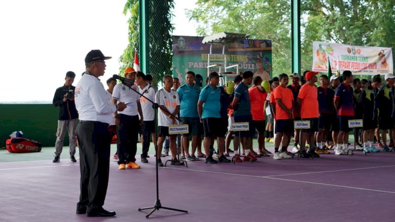 Pelaksanaan Turnamen Tennis Parepare Peduli Cup Diharap Jadi Pembinaan Atlet