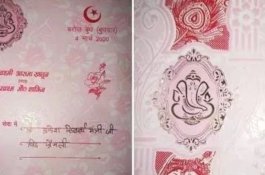 Pria Muslim Cetak Foto Radha-Krishna dan Ganesha pada Undangan Nikah, Alasannya Begini