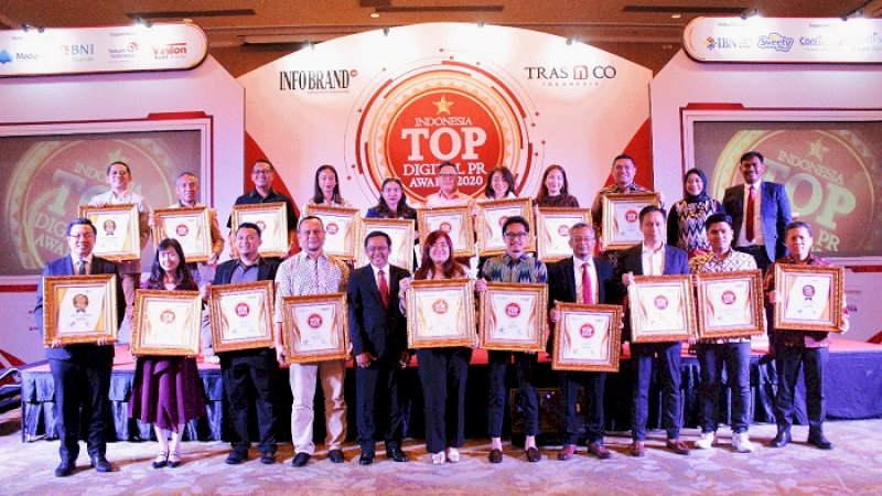 Survei 1000 Perusahaan, Ini Daftar Peraih Top Digital PR Award 2020 yang Digelar TRAS N CO Indonesia