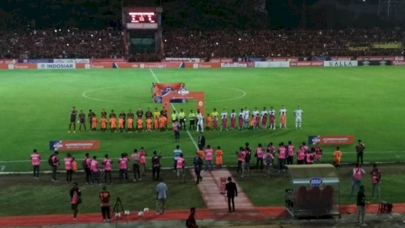 PSM Makassar berhasil mengamankan tiga poin pada laga perdana Liga 1 2020 di Stadion Mattoangin, Minggu (1/3/2020). Pasukan Ramang mengalahkan PSS Sleman 2-1.