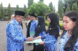 Syahrini Pandu Pengambilan Sumpah 379 ASN, Bupati Bone Ingatkan Tiga Perbuatan Terlarang