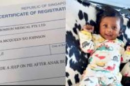 Di Akta Kelahirannya, Bayi Ini Lahir dalam Mobil Jeep