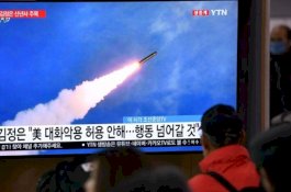 Korea Utara Menembakkan Dua Proyektil ke Laut Timur