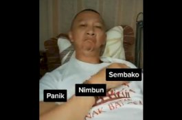 Virus Corona Masuk Indonesia, Sambil Main TikTok Abu Janda: Kami Tidak Takut Tuh