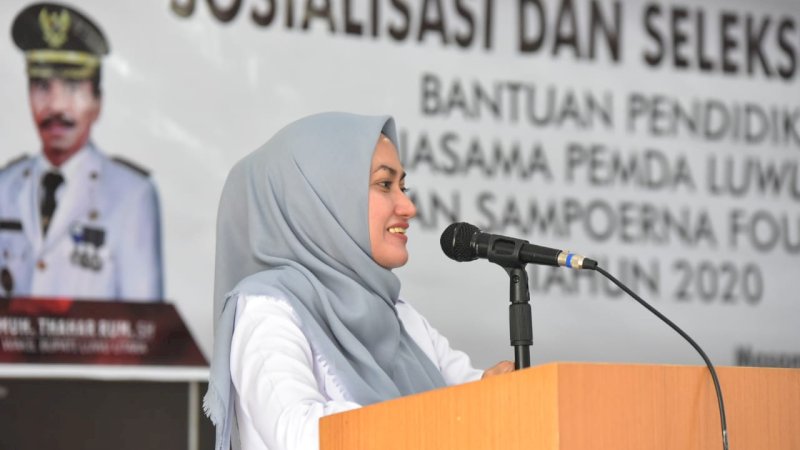 Bupati Luwu Utara Indah Putri Indriani