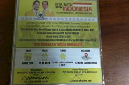 Show of Force, Golkar Pastikan Punya Jagoan di Pilwali Makassar