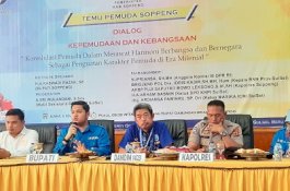Ketua KNPI Sulsel Ajak Pemuda Soppeng 'Perang' Lawan Narkoba