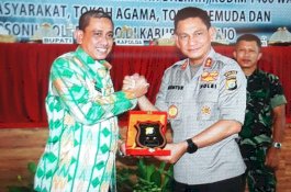Dikunjungi Kapolda Sulsel, Bupati Wajo Minta Polisi Perairan