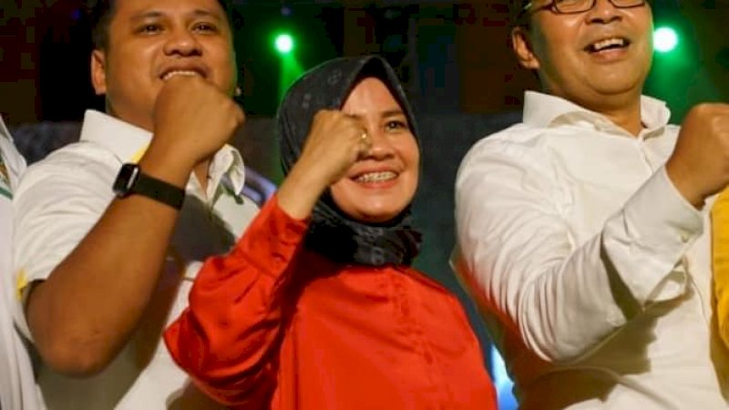 Danny Pomanto (kanan) dan Zunnun Nurdin Halid (kiri).