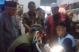 Mahtan Safari ke Bantaeng, 36 Napi Hapus Tato, 21 Tutup Tindik Telinga