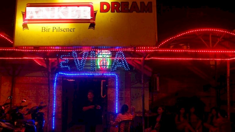 Lokasi penusukan oleh oknum anggota TNI.