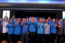 Pengurus KNPI Sulsel Dilantik, Arham Basmin: Jangan Hanya Tampil Gagah-gagahan