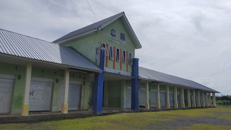 Pasar Boyong di Jeneponto.