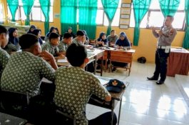 'Polantas Mengajar' Disambut Baik Sekolah di Wajo