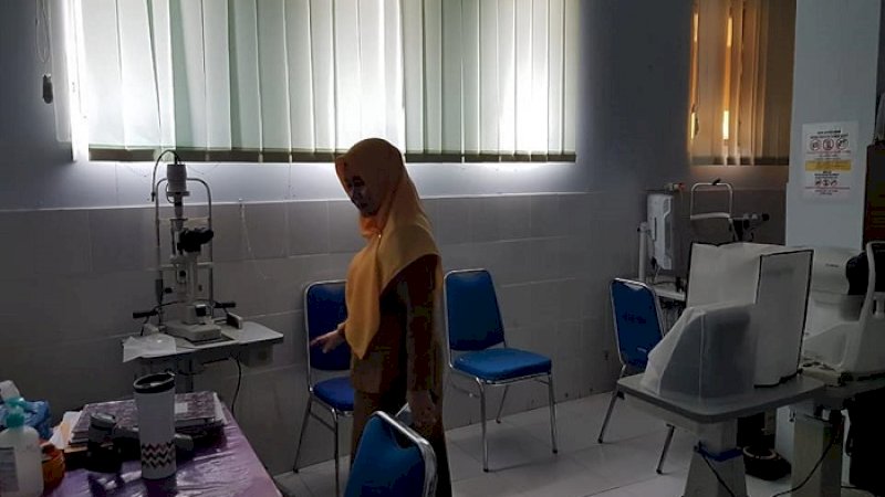 Salah satu ruangan di RSR Hasri Ainun Habibie 