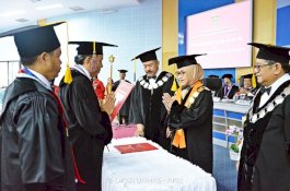 Antisipasi Virus Corona, Pengukuhan Dua Guru Besar Peternakan Unhas Tanpa Jabat Tangan Rektor