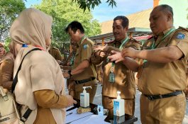 Cegah Dari Dini, Praktik Cuci Tangan di RS Bulukumba Jadi Edukasi Pengunjung