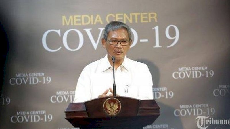 Juru bicara pemerintah untuk urusan virus Corona, Achmad Yurianto. (Foto: Kronologi)