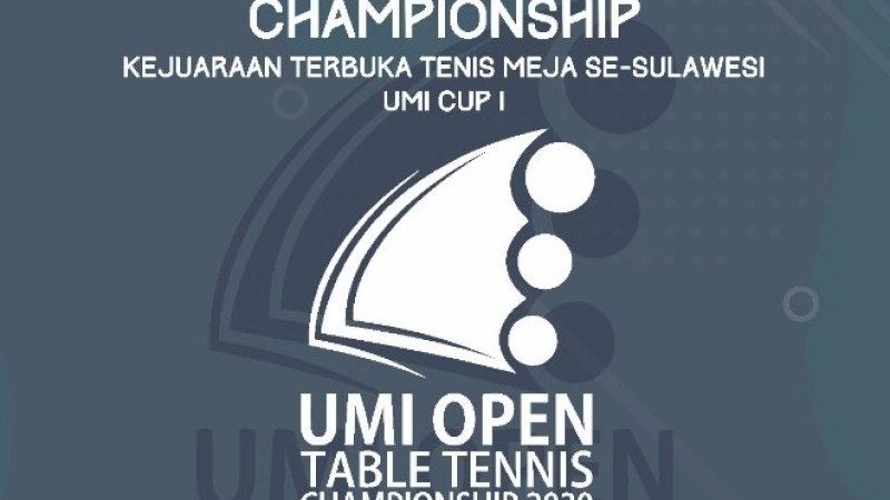UKM PTM-UMI Gelar Open Table Tennis Championship 2020