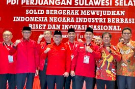 Hadiri Rakerda, Wabup Jeneponto dan Wajo Diam-Diam Gabung PDIP