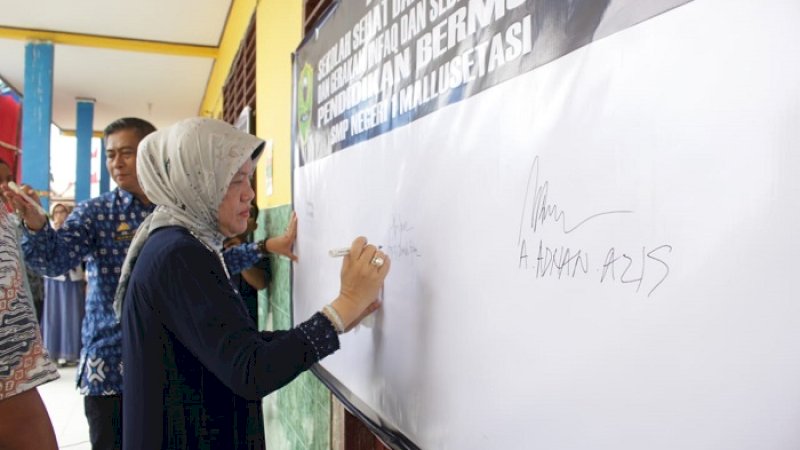 Ketua TP PKK Barru, Hasnah Syam.