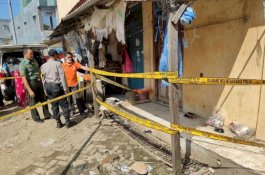 Mayat Perempuan Bersimbah Darah Gegerkan Pedagang Pasar Pangkep