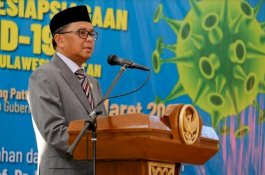 Kurangi Risiko Tertular Corona, Nurdin Abdullah: Kurangi Bersentuhan Fisik