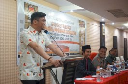 Adnan Harap Sekretariat PPK Kawal Proses Administrasi Tahapan Pilkada Gowa 2020