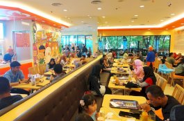 Di Tengah Serangan Virus Corona, Cabang Baru Yosinoya di Nipah Mal Tetap Ramai