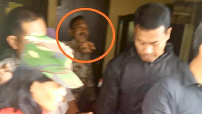 Wakapolsek Rilau Ale, Iptu Nuryadin (dalam lingkaran).