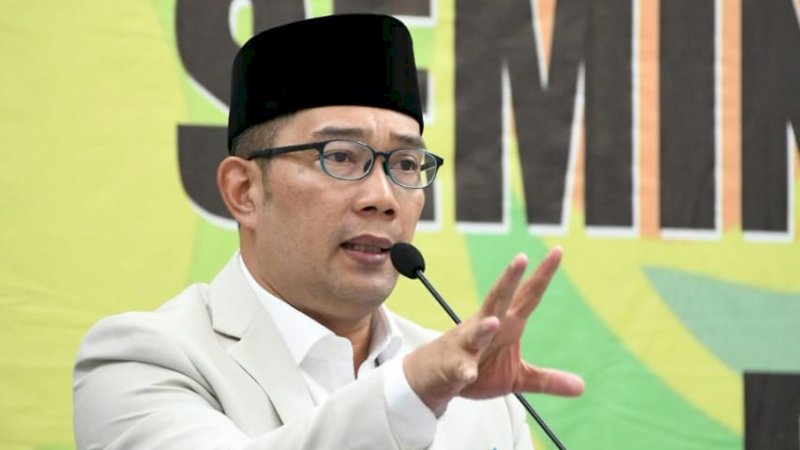 Gubernur Jawa Barat, Ridwan Kamil.