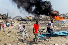 15 Orang Tewas Dalam Ledakan Gas di Nigeria, Puluhan Rumah Hancur