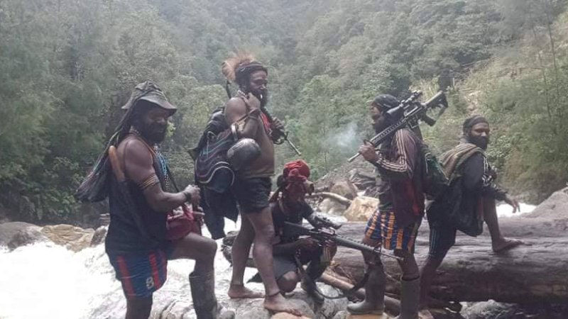 Beberapa pasukan TPNPB-OPM