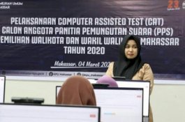 Akibat Corona, KPU Makassar Hentikan Sementara Sosialisasi Tatap Muka