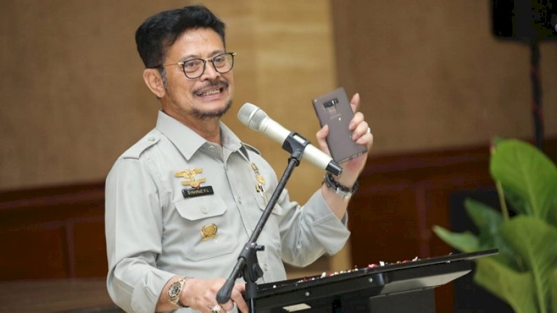 Menteri Pertanian Syahrul Yasin Limpo