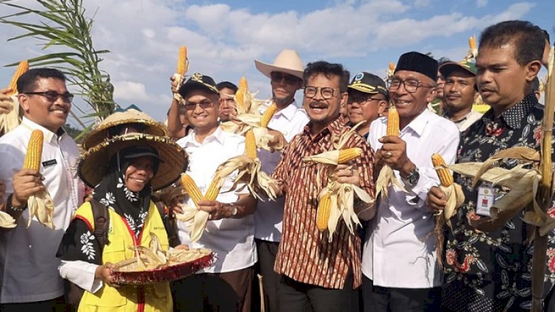 Menteri Pertanian, Syahrul Yasin Limpo dalam sebuah kesempatan.