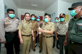 Antisipasi Covid-19, Walikota Palopo Pantau Kesiapan Ruang Isolasi RSUD Sawerigading