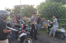 Pegawai KPU Nyaris Ditabrak, Satlantas Polres Jeneponto Tertibkan Balapan Liar