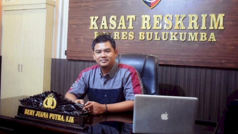 Kasat Reskrim Polres Bulukumba, AKP Berry Juana Putra