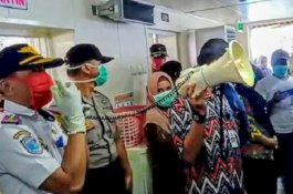 Waspada Covid-19, Pengawasan Pelabuhan Penyeberangan Bangsalae Siwa Diperketat