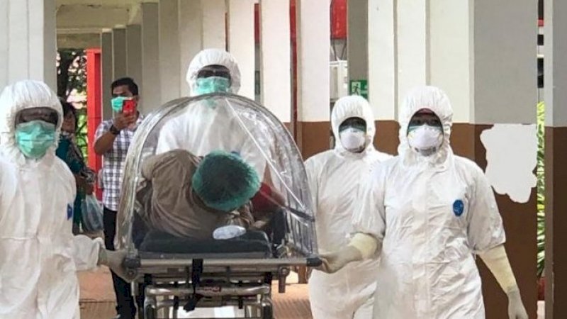 Seorang warga Palopo berstatus PDP.