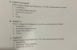 Biaya Tes Virus Corona yang Viral Disebut Baru Draf, Mengapa RS Unair Rahasiakan Tarif Resmi?