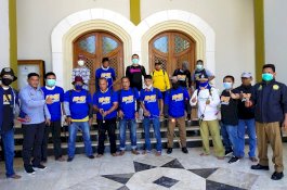 Ikut Perangi Covid-19, RMS Peduli Semprot Masjid, Gereja, dan Ruang Publik di Palopo