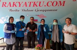 Hari Keempat, KNPI Sulsel Sudah Bagi-bagi 600 Botol Hand Sanitizer