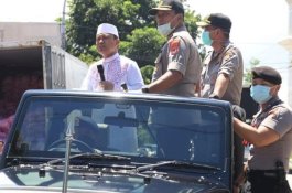 Cegah Penularan Covid-19, Kapolda Sulsel Keliling Makassar Minta Masyarakat Tetap di Rumah