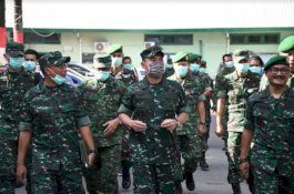 Pangdam XIV Hasanuddin Pantau Kesiapan RS Pelamonia Jadi Rujukan Covid-19