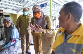 Bupati Luwu Utara Pantau Ruang Isolasi RSUD Andi Djemma Masamba